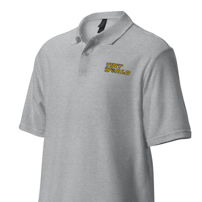Tint World-Unisex pique embroidered polo shirt