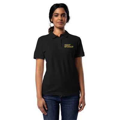 Tint World-Women’s pique embroidered polo shirt